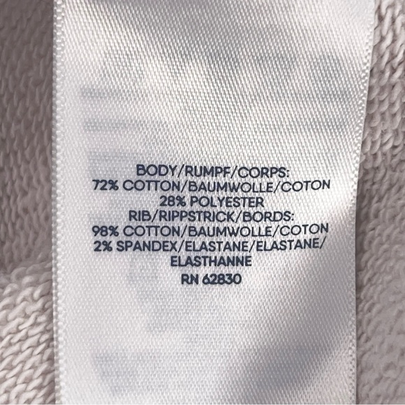 XS Lands End Striped Sweatshirt Long Sleeve Preppy Rainbow Colorful - Picture 12 of 14